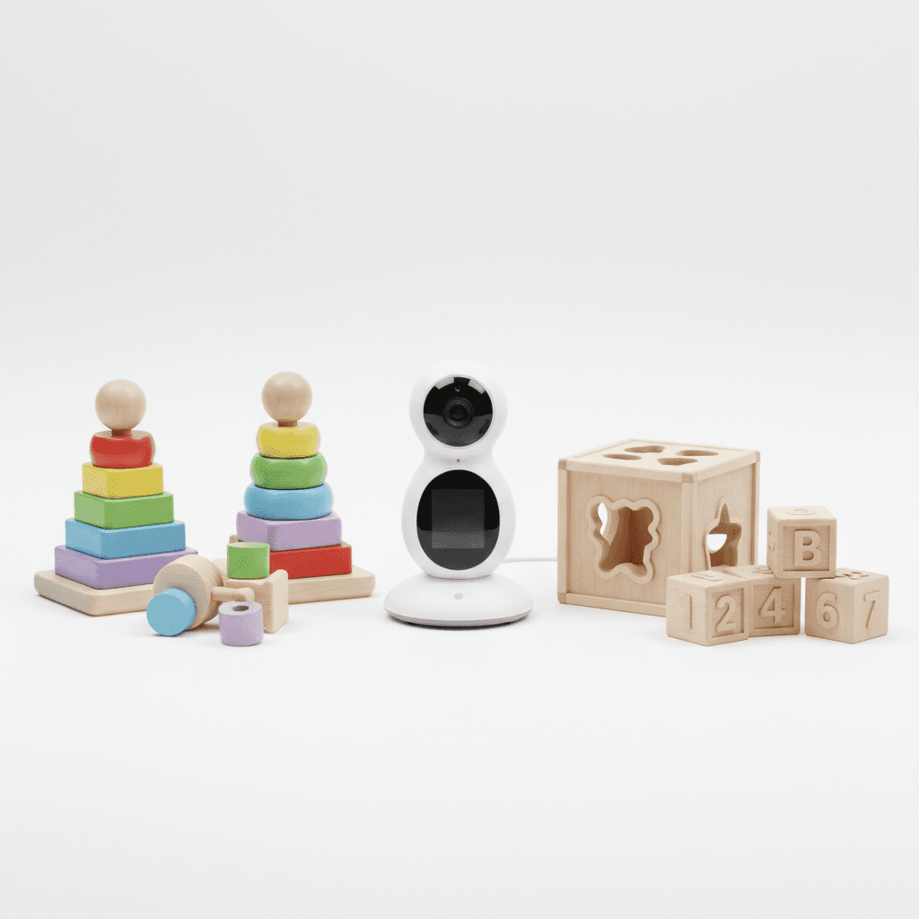 Veilleuse LED Enfant — Silicone Tactile - Image 1