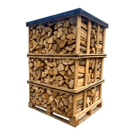 Mélange de bois durs — 1m — Palette de 2 stères - Image 1